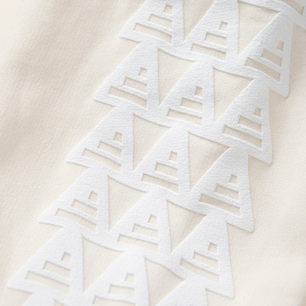 PORTAL Organic Cotton Hoodie - Natural 90s PUFF