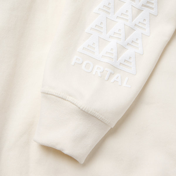 PORTAL Organic Cotton Hoodie - Natural 90s PUFF