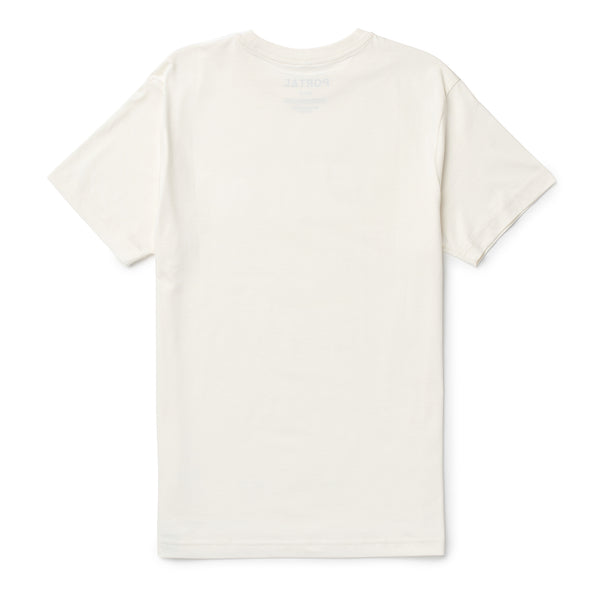 PORTAL + SUPIMA 100% Organic Cotton Tee - Natural
