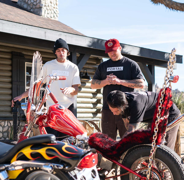 PORTAL + SUPIMA 100% Organic Cotton Tee - Natural