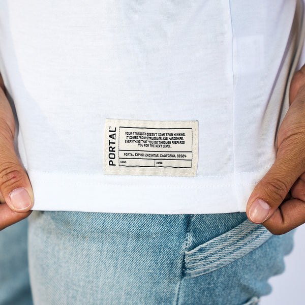 PORTAL Basics SUPIMA 100% Organic Cotton Tee - White