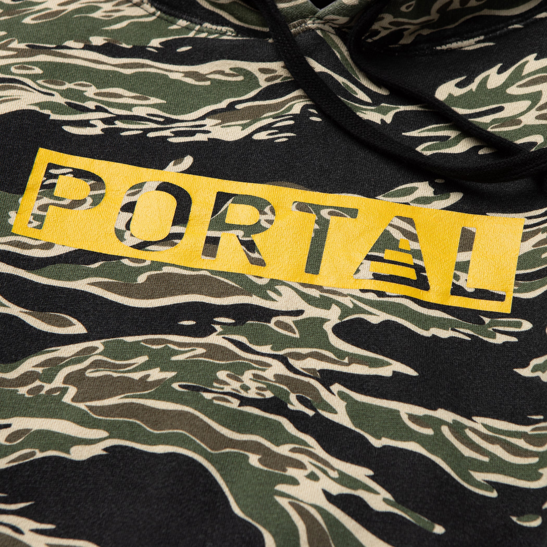 Camo Pullover Black Tiger Camo Hoodie PORTAL Tiger Camo