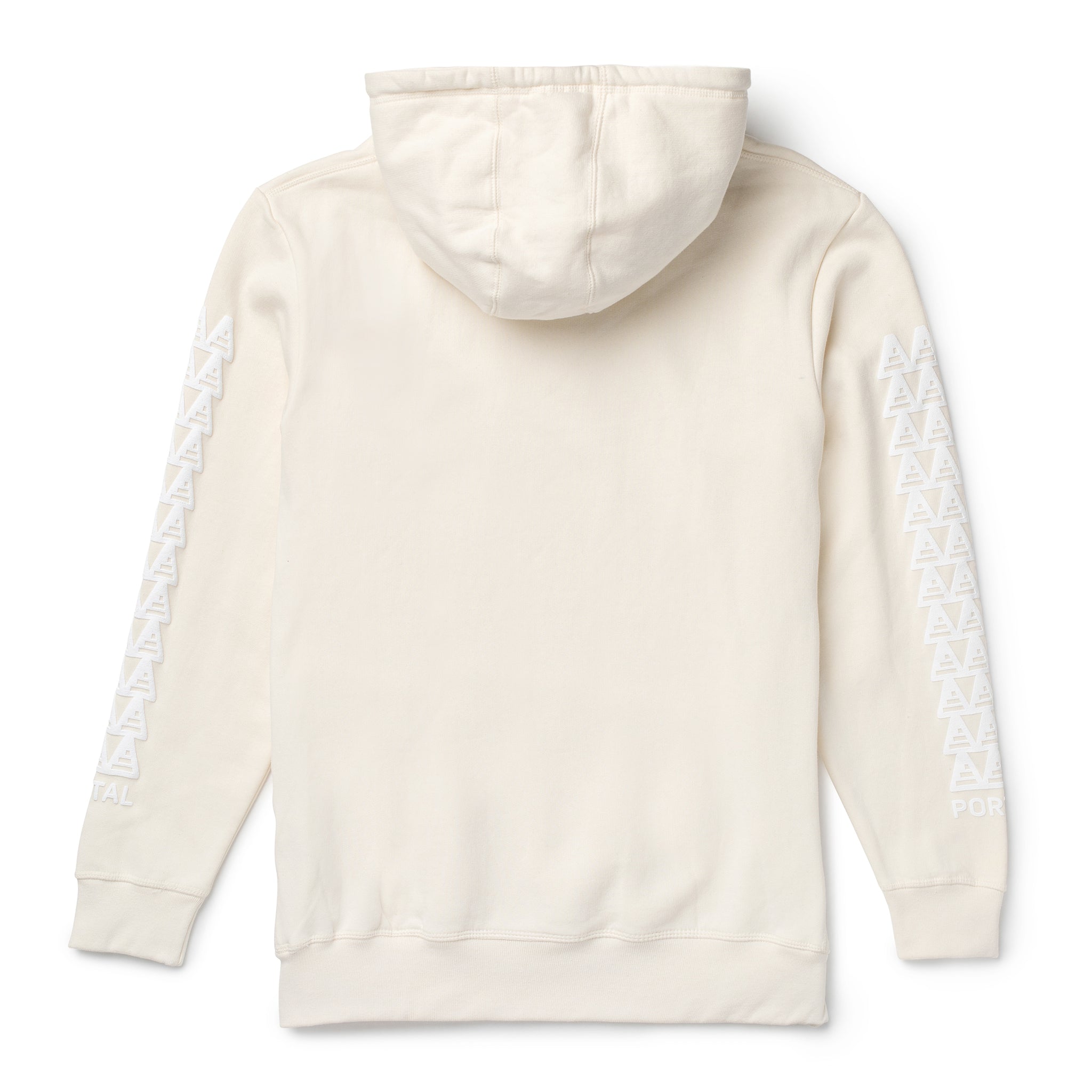PORTAL Organic Cotton Hoodie - Natural 90s PUFF