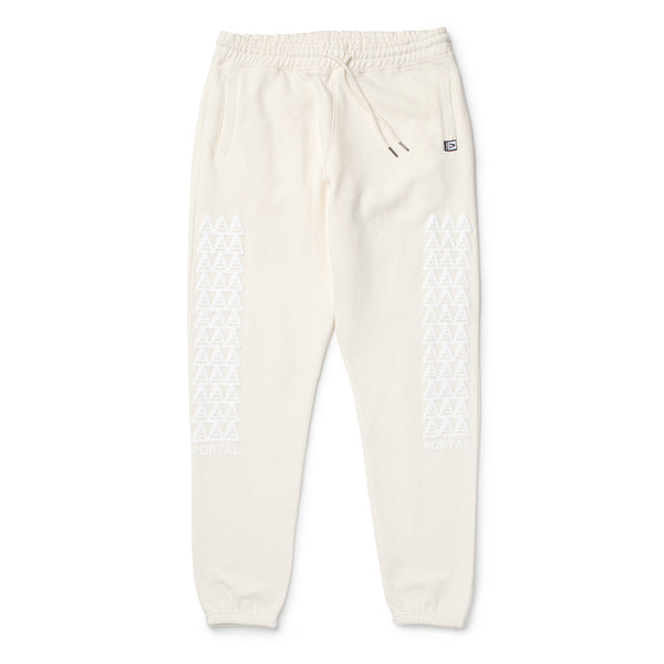 PORTAL Organic Cotton Sweatpants - Natural 90s PUFF
