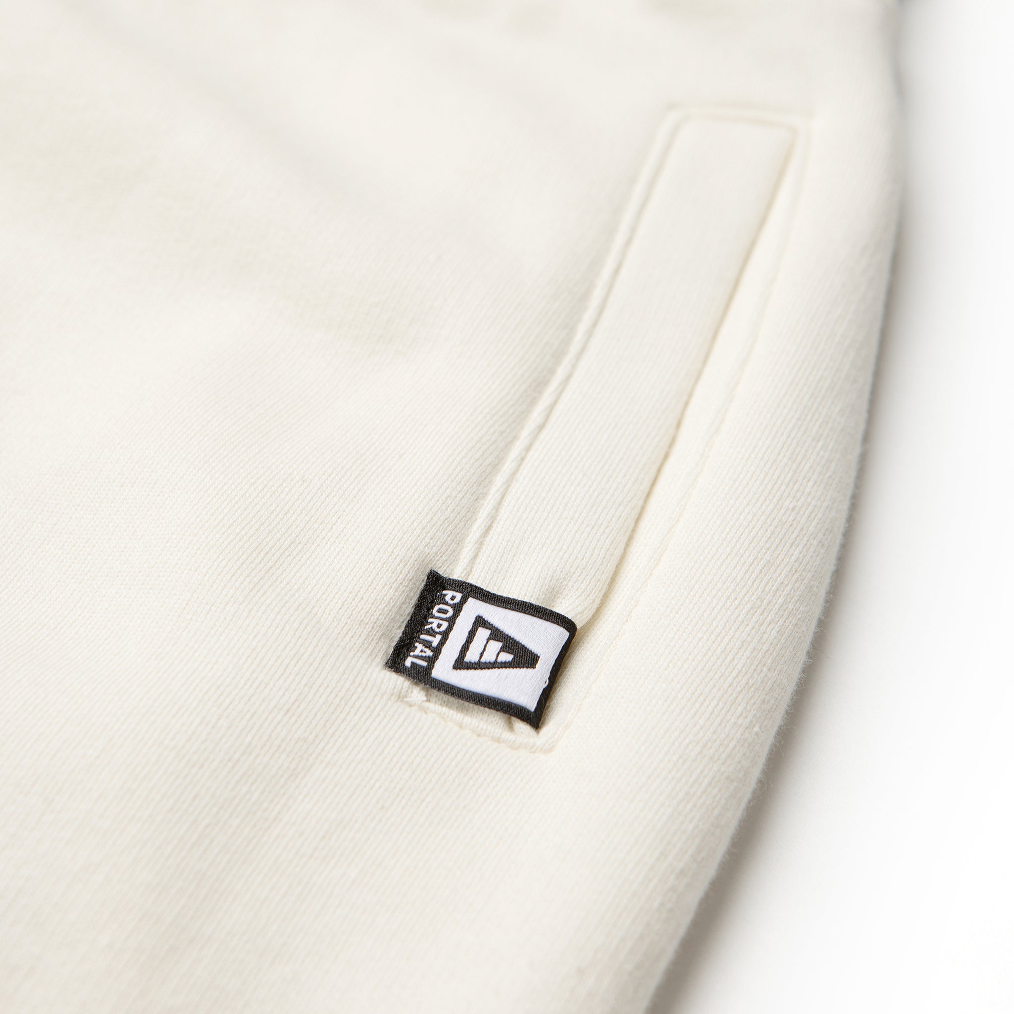 PORTAL Organic Cotton Sweatpants - Natural 90s PUFF