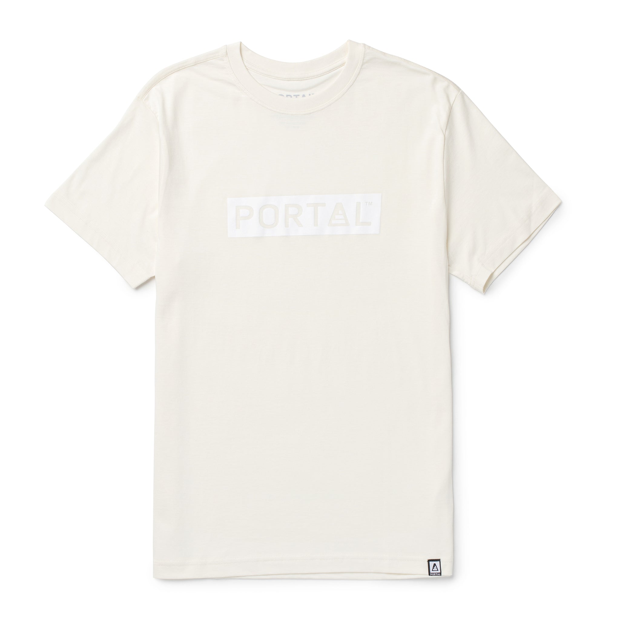 PORTAL + SUPIMA 100% Organic Cotton Tee - Natural