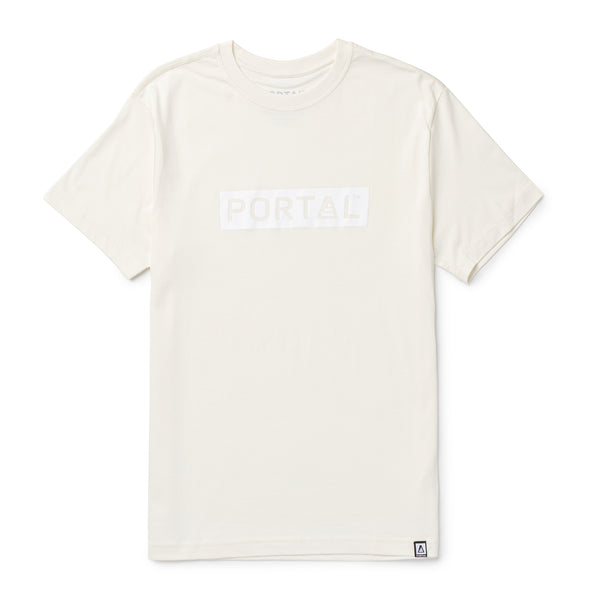 PORTAL + SUPIMA 100% Organic Cotton Tee - Natural
