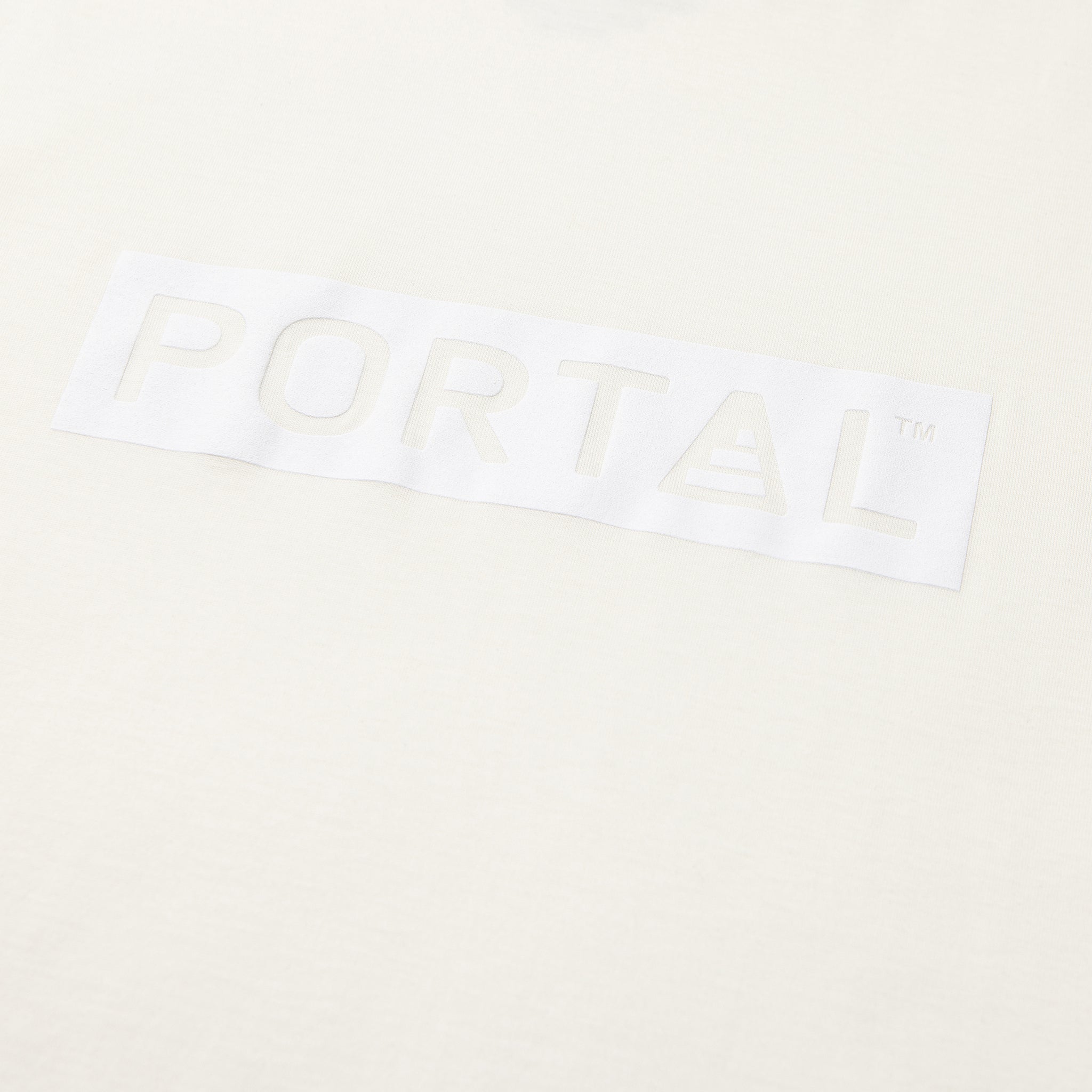 PORTAL + SUPIMA 100% Organic Cotton Tee - Natural