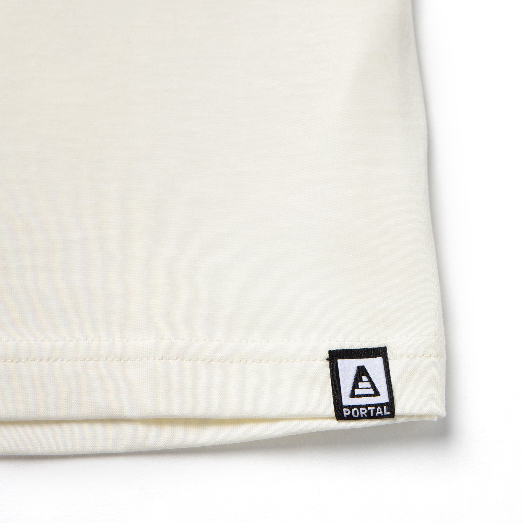PORTAL + SUPIMA 100% Organic Cotton Tee - Natural