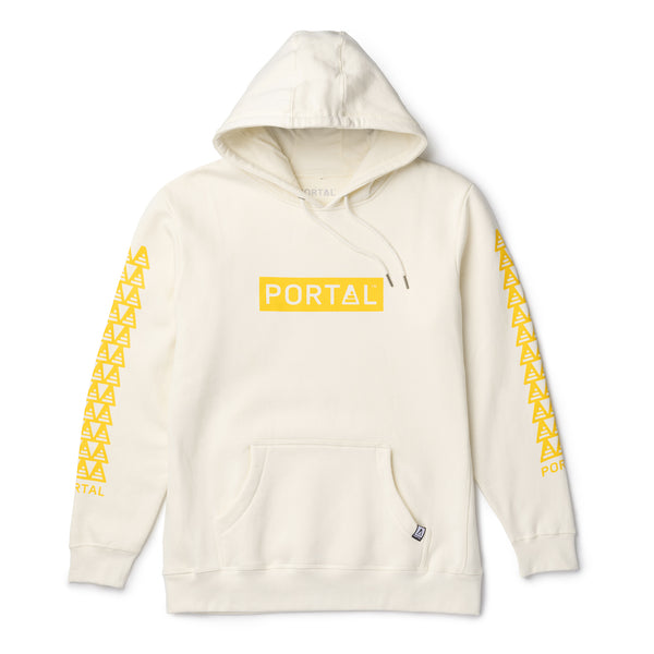 PORTAL Organic Cotton Hoodie | Gold and Natural