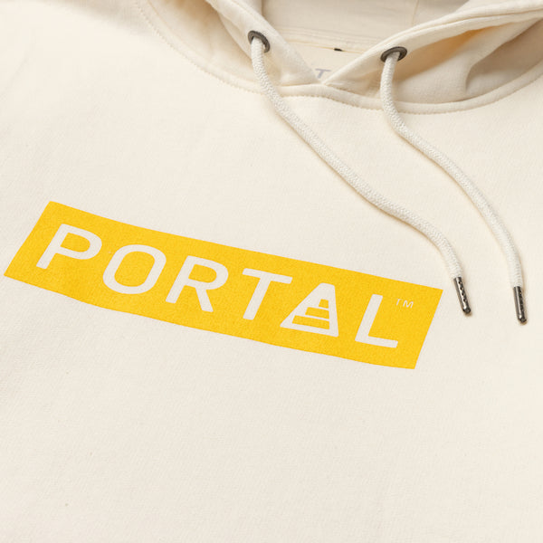 PORTAL Organic Cotton Hoodie | Gold and Natural