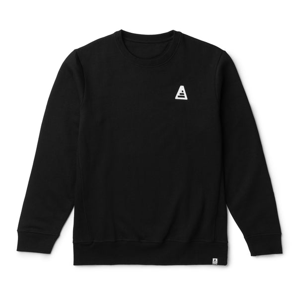 PORTAL Organic Cotton Embroidered Logo Crewneck