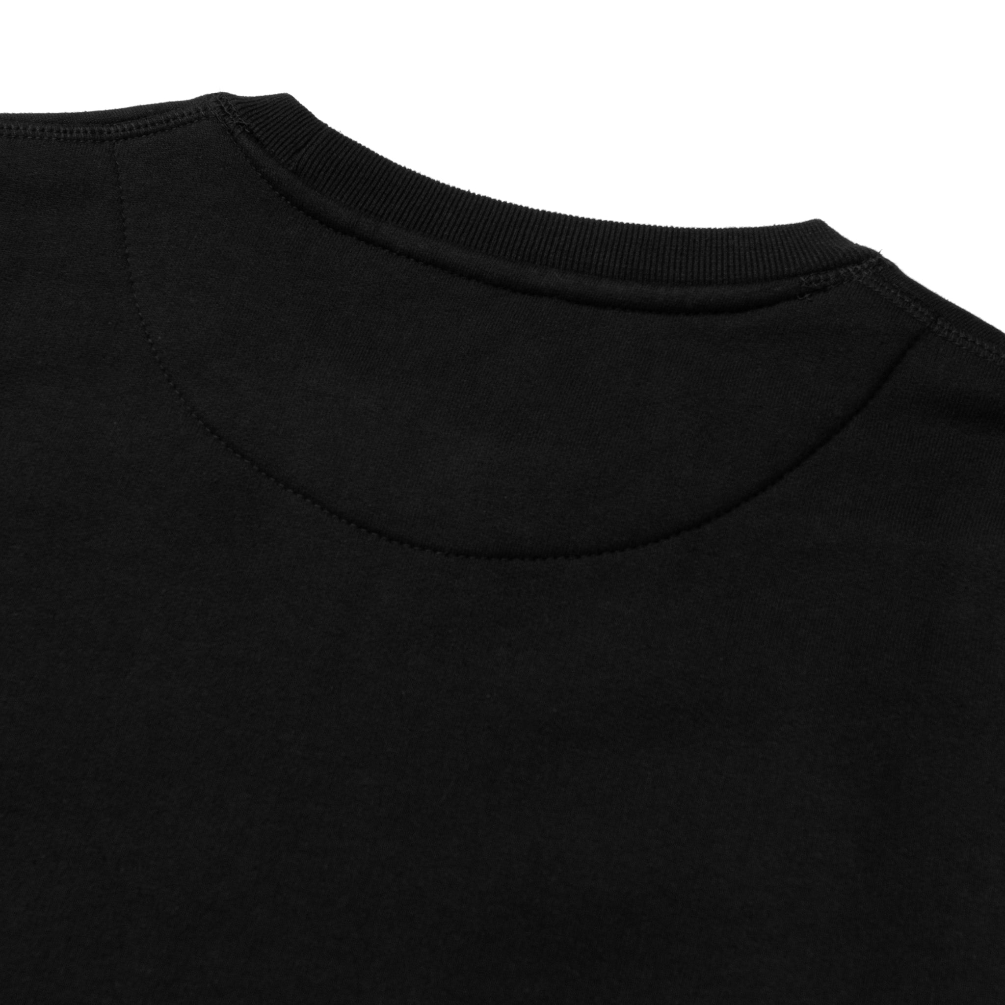 PORTAL Organic Cotton Embroidered Logo Crewneck