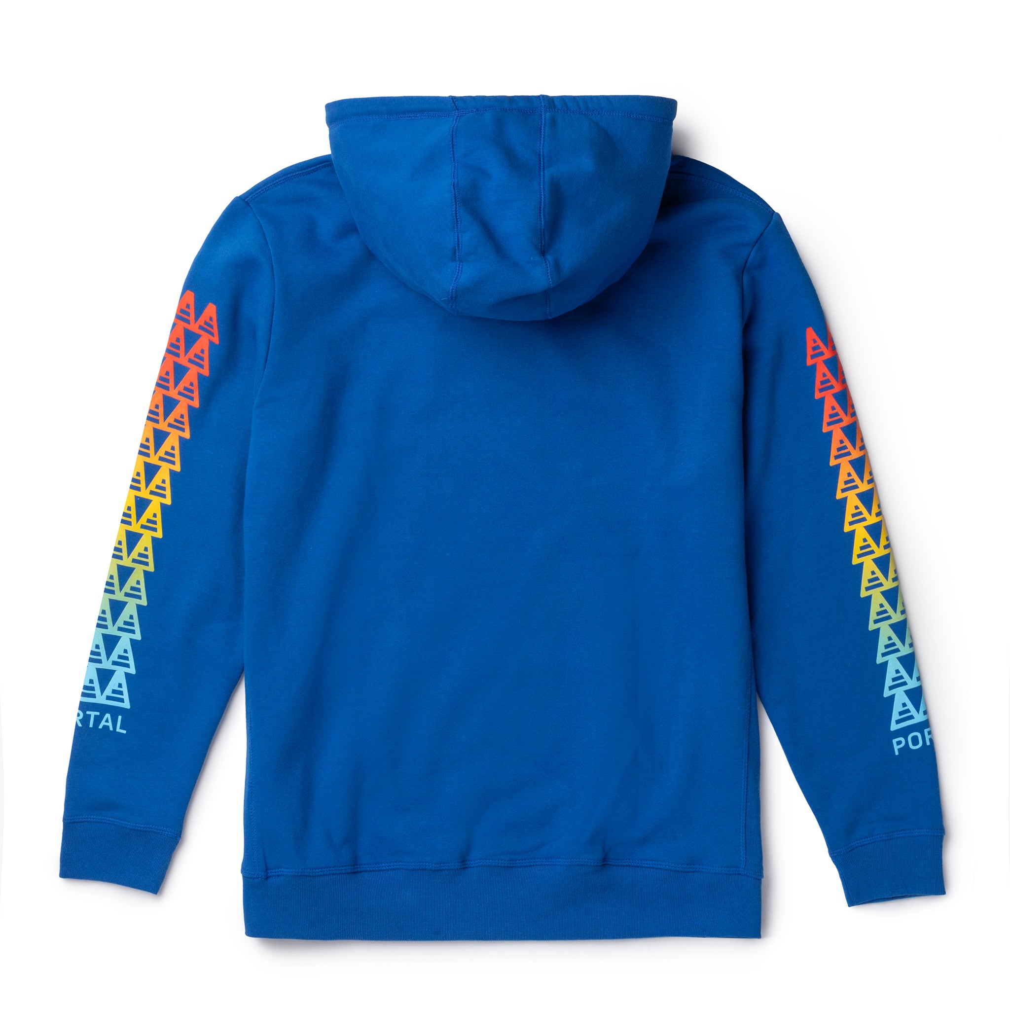 PORTAL Organic Cotton Prism Hoodie - Royal Blue