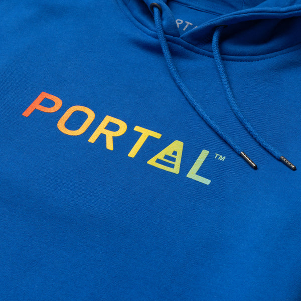 PORTAL Organic Cotton Prism Hoodie - Royal Blue