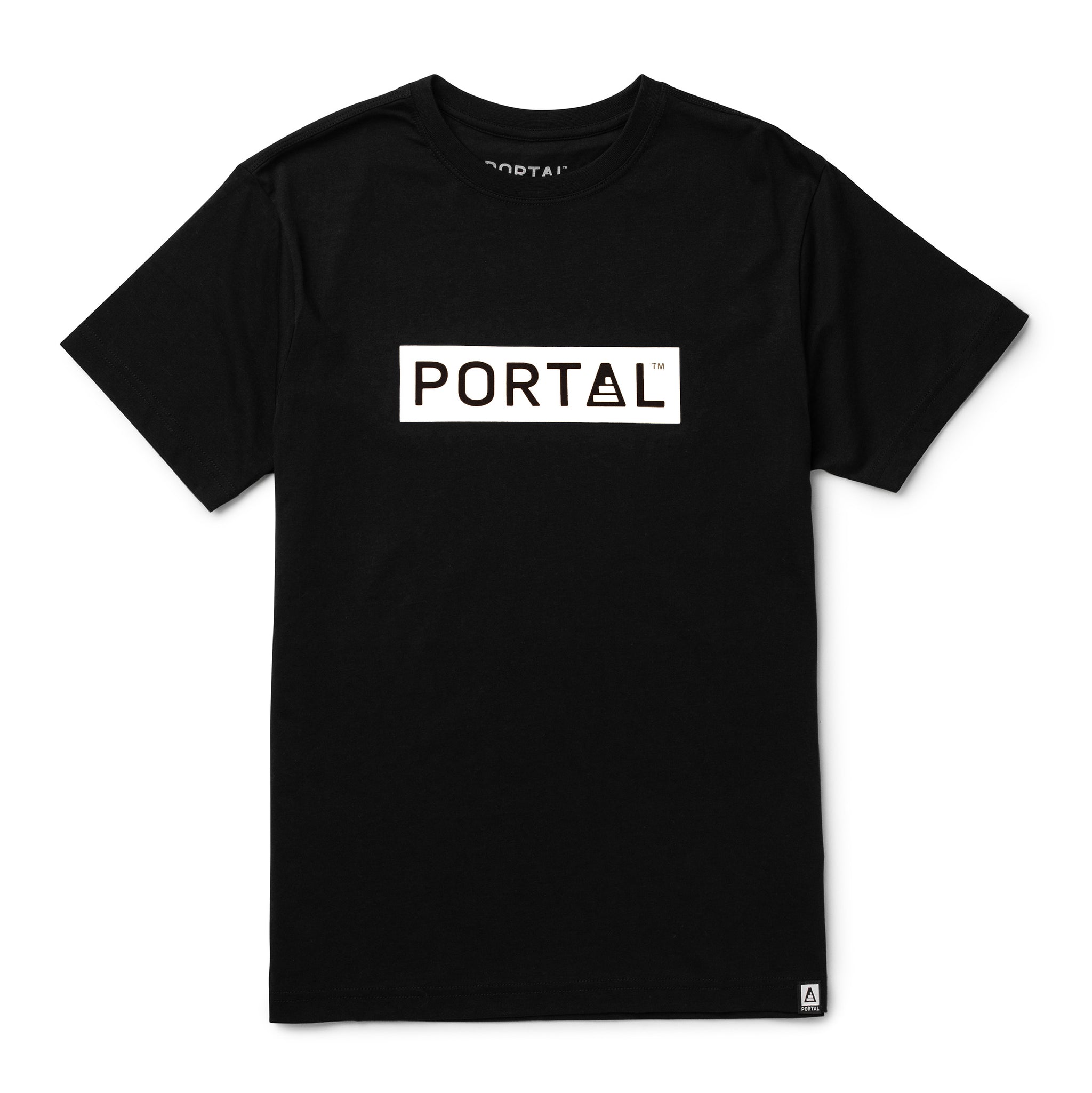 PORTAL + SUPIMA 100% Organic Cotton Tee - Black and White
