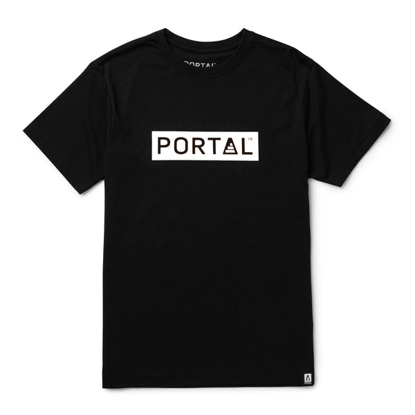 PORTAL + SUPIMA 100% Organic Cotton Tee - Black and White