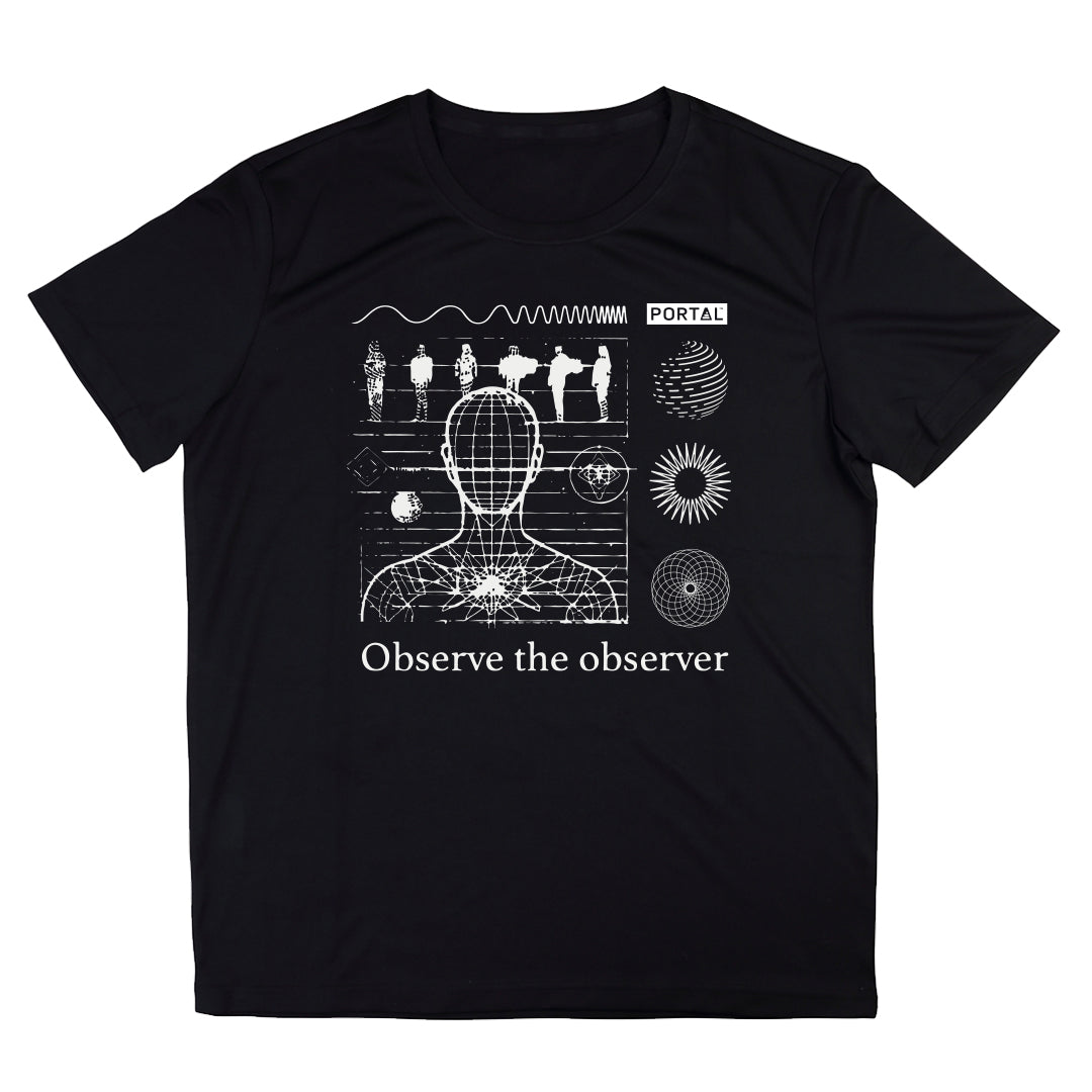 Observe the Observer Tshirt | Black