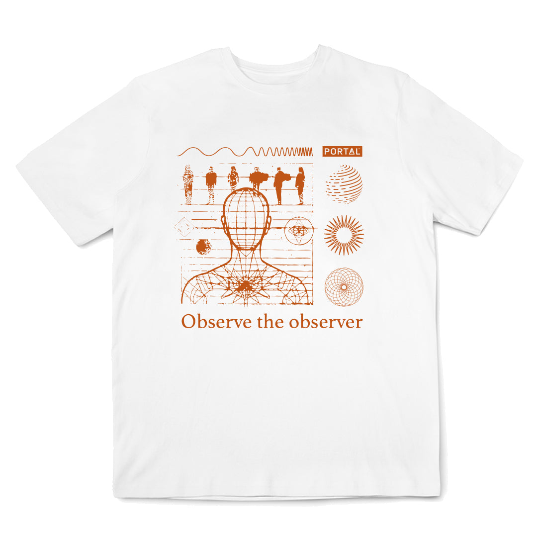 Observe the Observer Tshirt | White