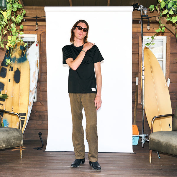 PORTAL Basics SUPIMA 100% Organic Cotton Tee - Black