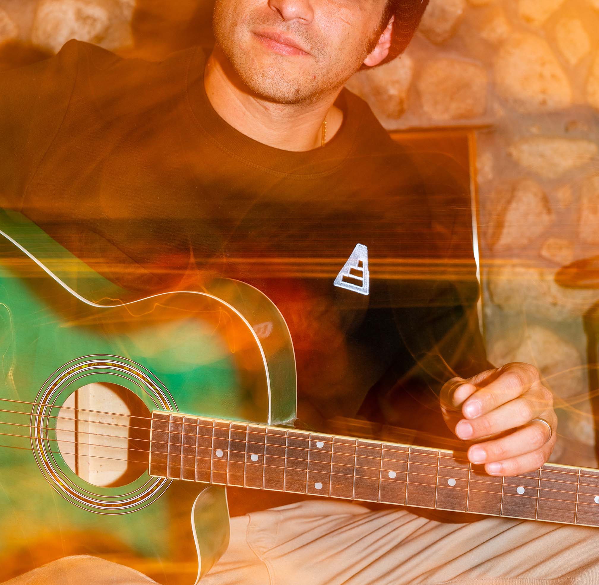 PORTAL Organic Cotton Embroidered Logo Crewneck