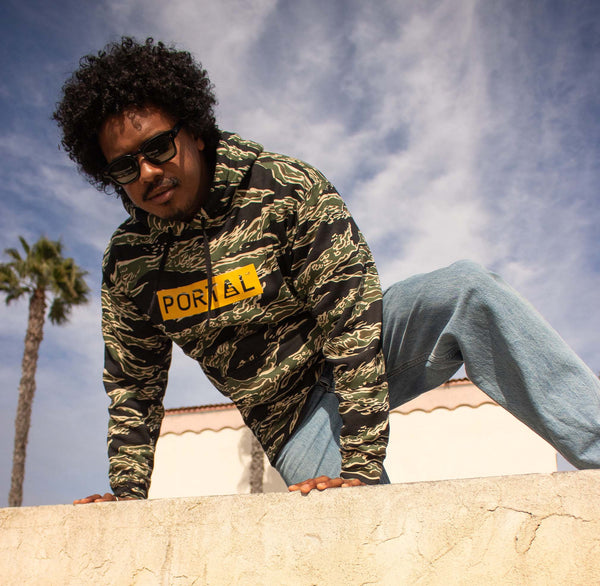 PORTAL Tiger Camo Hoodie